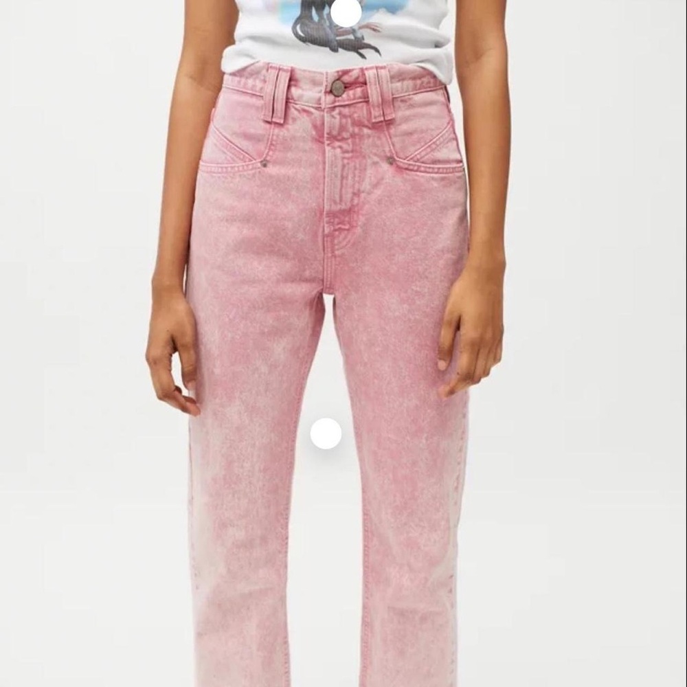 Pink cowboy BDG jeans